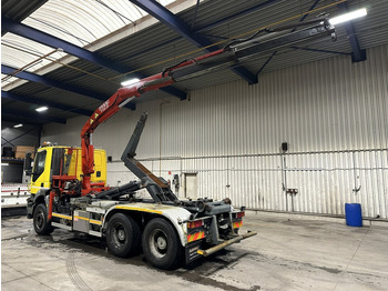 Hook lift truck, Crane truck Iveco TRAKKER 350 6x4 HOOKLIFT + CRANE FASSI F120.22 (5/6 F) - *342.000km* - STEEL SPRING / BIG AXLES - AS TRONIC AUTOMATIC GEARBOX: picture 4