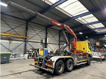 Hook lift truck, Crane truck Iveco TRAKKER 350 6x4 HOOKLIFT + CRANE FASSI F120.22 (5/6 F) - *342.000km* - STEEL SPRING / BIG AXLES - AS TRONIC AUTOMATIC GEARBOX: picture 5