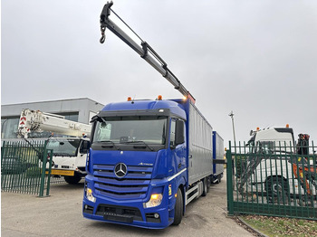 Crane truck Mercedes-Benz Actros 2645 6x2 105m³ JUMBO + RETARDER + CRANE PALFINGER PK 19.001 SLD (4x) + RADIO - *FULL AIR* - FRIGO - EURO 6 - SAF AXLES - BELGIAN TRUCK: picture 3