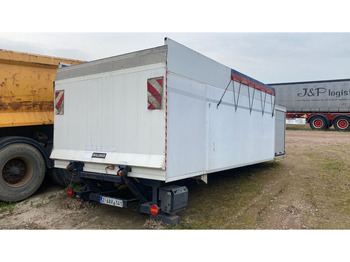Hook lift/ Skip loader system Onbekend MATERIAAL AFZETCONTAINER / STORAGE ROLL-OFF TIPPER + D'HOLLANDIA LAADKLEP / TAILLIFT / LBW: picture 3