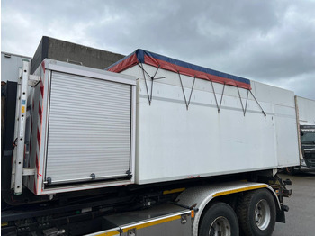 Hook lift/ Skip loader system Onbekend MATERIAAL AFZETCONTAINER / STORAGE ROLL-OFF TIPPER + D'HOLLANDIA LAADKLEP / TAILLIFT / LBW: picture 2