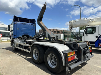 Hook lift truck Scania 124L-420 6x2 HOOKLIFT VDL 20T - STEEL SPRING / BALLESTAS / BLATT - MANUAL - MECHANICAL PUMP - 10 TIRES  DOUBLE WHEELS: picture 4
