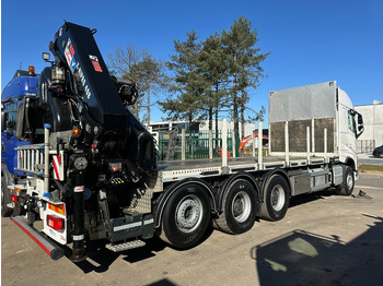 Crane truck Volvo FH 420 8x4 TRIDEM + KRAAN HIAB 408 E-8 HIPRO + WINCH - 63.000km ONLY - CREWCAB 4 SEATER - PLATFORM 7m - TOP CONDITION: picture 4