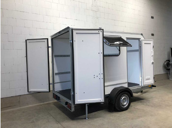 New Closed box trailer BLYSS F1330HD Seitentür,Fenster,Aero Kofferanhänger: picture 2