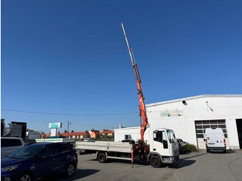 Dropside/ Flatbed truck, Crane truck Iveco ML 75 E Pritsche mit Atlas Ladekran 60.1: picture 4