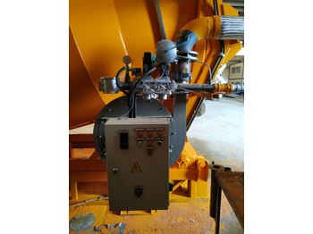 Concrete mixer drum