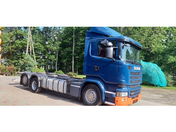 Container transporter/ Swap body truck Scania R 490 LB, 6x2*4, EURO 6, 360 KW: picture 5