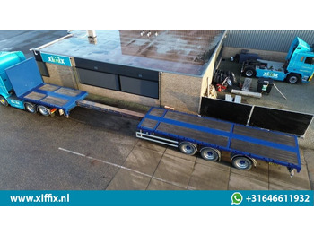 Dropside/ Flatbed semi-trailer Doll 3-ass. Vlakke uitschuifbare oplegger / Naloop gestuurd / 14091: picture 2 Dropside/ Flatbed semi-trailer Doll 3-ass. Vlakke uitschuifbare oplegger / Naloop gestuurd / 14091: picture 2