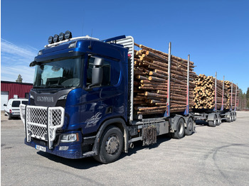 Logging truck SCANIA R 500