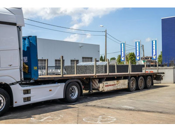 Dropside/ Flatbed semi-trailer KRONE SD