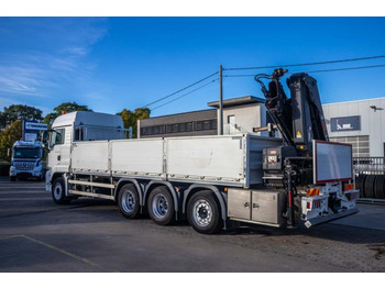 Dropside/ Flatbed truck, Crane truck MAN TGS 35.420 BL-8X4-4 +HIAB 188 E-2: picture 4