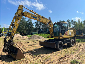 Wheel excavator KOMATSU PW160