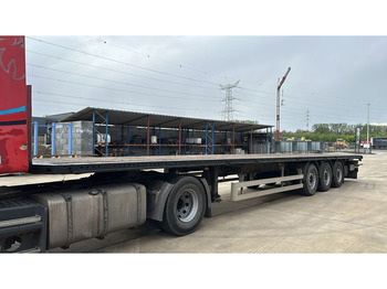 Dropside/ Flatbed semi-trailer Schmitz Cargobull S01 (SAF AXLES): picture 1