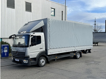 Curtain side van Mercedes-Benz Atego 823L Pritsche 7,2m LBW Klima Automatik: picture 3