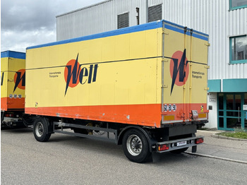 Closed box trailer