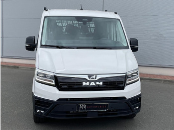 Open body delivery van, Combi van MAN TGE 3.160 Pritsche DOKA MR HECK AHK 3.5t ACC NAV: picture 3
