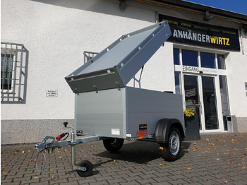 Closed box trailer