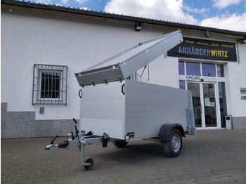 Closed box trailer