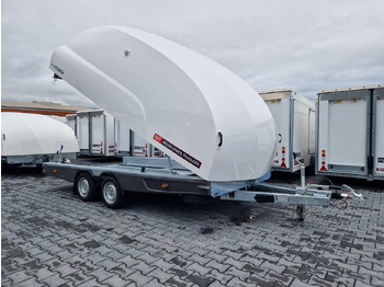Closed box trailer
