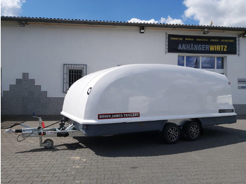 Autotransporter trailer BJT Race Shuttle 3 Transporter 470x195x160cm ankippbar Alufelgen black 100km/H 3000kg: picture 2