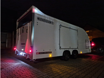 Autotransporter trailer BJT Race Transporter 4 550x212x188cm weiss E Winde Frontstauraum ASR Alufelgen dark 3500kg Modell 24: picture 3