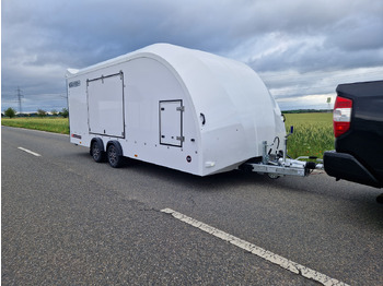 Autotransporter trailer BJT Race Transporter 4 550x212x188cm weiss E Winde Frontstauraum ASR Alufelgen dark 3500kg Modell 24: picture 4