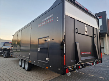 Autotransporter trailer BJT Race Transporter 6 396-3060 650x235x189cm black RFS ASR 13" 3500kg: picture 5