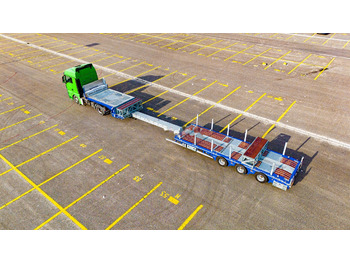 New Low loader semi-trailer STU 3 Axle Hydraulic Steering Low Loader: picture 3
