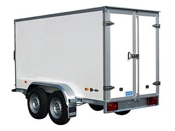 Closed box trailer HAPERT