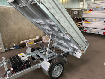 New Tipper trailer Humbaur HUK 152314 Heckkipper 1,5 t. 2300 x 1400 x 300mm E-Pumpe: picture 3