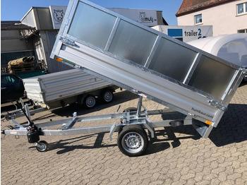 New Tipper trailer Humbaur HUK 152715 Heckkipper Blechaufsatz 1,5 t. 2680 x 1500 x 300mm: picture 4