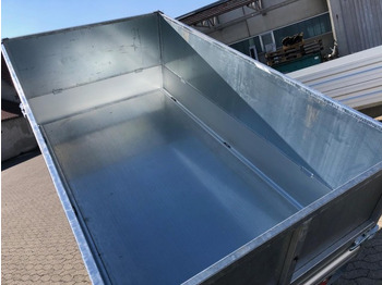 New Tipper trailer Humbaur HUK 152715 Heckkipper Blechaufsatz 1,5 t. 2680 x 1500 x 300mm: picture 2