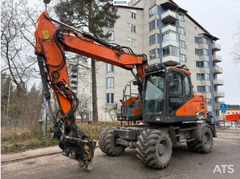 Wheel excavator DOOSAN DX165W