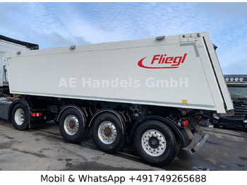 Tipper semi-trailer Fliegl DHKA Aluminium Kasten*24m³/Liftachse/Alcoa/Wabco: picture 3