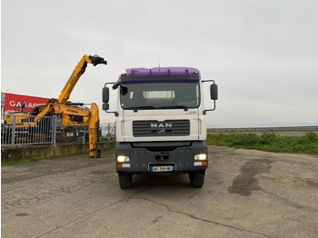 Dropside/ Flatbed truck MAN TGA 36.350 /HIAB 166E4 Non Accidenté: picture 3