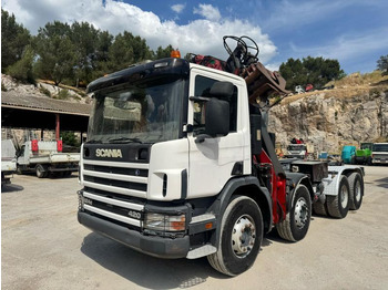 Hook lift truck SCANIA 124