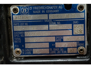 Gearbox for Truck ZF 12AS2130DD TGS  81.32004-6257: picture 5