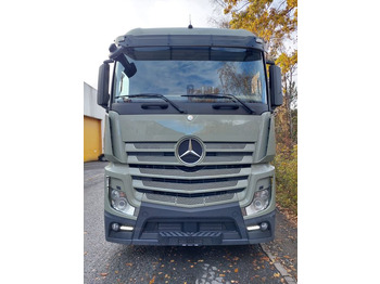 Crane truck, Dropside/ Flatbed truck Mercedes-Benz Actros 2545 6x2, E6, Effer 265/6S: picture 4