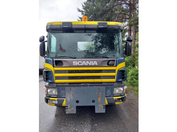 Skip loader truck Scania P114 340 GB 4x2, E2, Welaki Gergen, Retarder: picture 2
