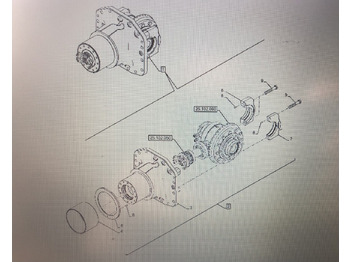 Differential gear CASE