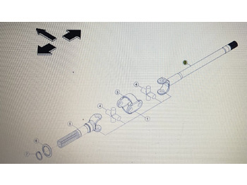 Drive shaft CLAAS
