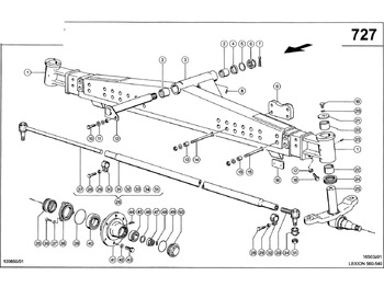 Axle and parts CLAAS