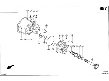 Brake disc CLAAS