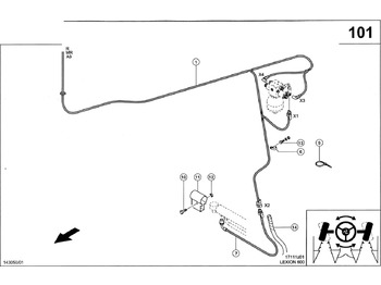 Cables/ Wire harness CLAAS