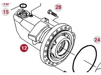 Axle and parts FENDT
