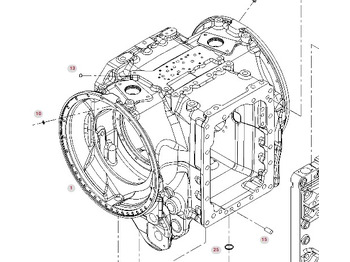 Axle and parts FENDT