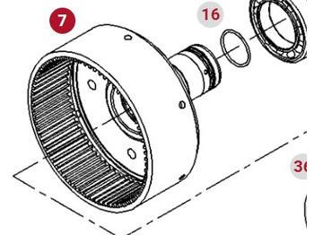 Clutch and parts FENDT