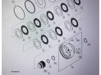 Clutch and parts JOHN DEERE