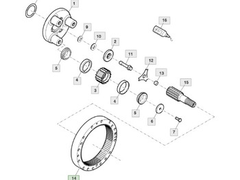Transmission JOHN DEERE