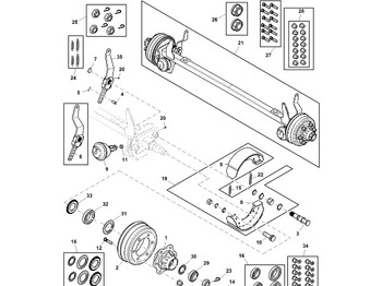 Brake accessory JOHN DEERE